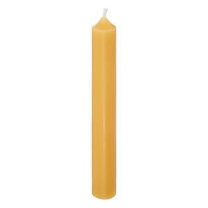 10 bougies bâton Hugo - H 16 cm - Jaune - ATMOSPHERA