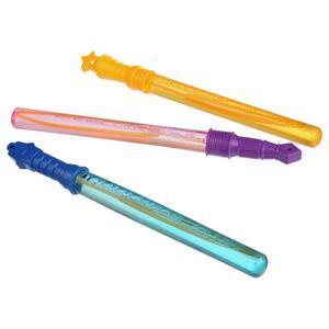 3 baguettes à bulles de savon - 130 ml - Différents coloris - Multicolore