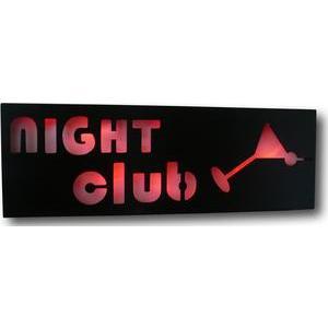 Boîte lumineuse Night Club