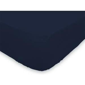 Drap-housse - 160 x 200 cm - Bleu marine