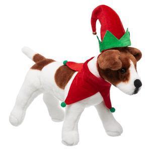 Deguisement 2 pieces pour chat et chien - pere Noël/elf