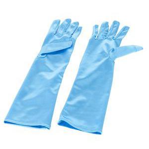 Paire de gants - Polyester - 38 cm - Bleu glace