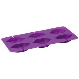 Moule à sucettes modèle bouches - 24 x 11 cm - Violet