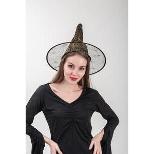 Chapeau de sorcière LED - H 37 cm - C'PARTY