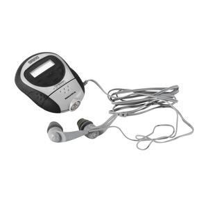 Lecteur MP3 Waterproof Arena - 6,9 x 5,5 cm - noir
