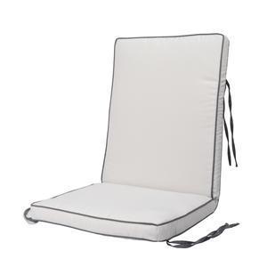 Coussin assise + dossier - Blanc