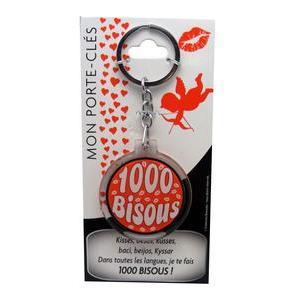 Porte-clés 1000 bisous