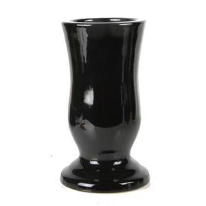 Vase funéraire forme arrondie - H 27 cm