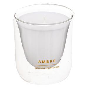 Bougie parfumée en verre Ilan - 130 g - Ambre - ATMOSPHERA