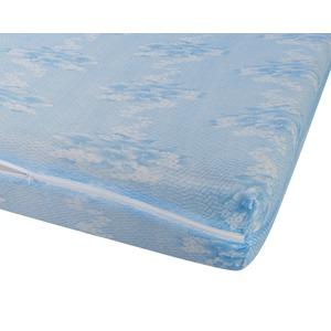 Protège-matelas intégral - L 200 x l 160 cm - Bleu