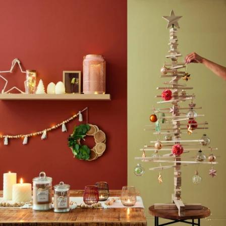 Sapins et objets deco