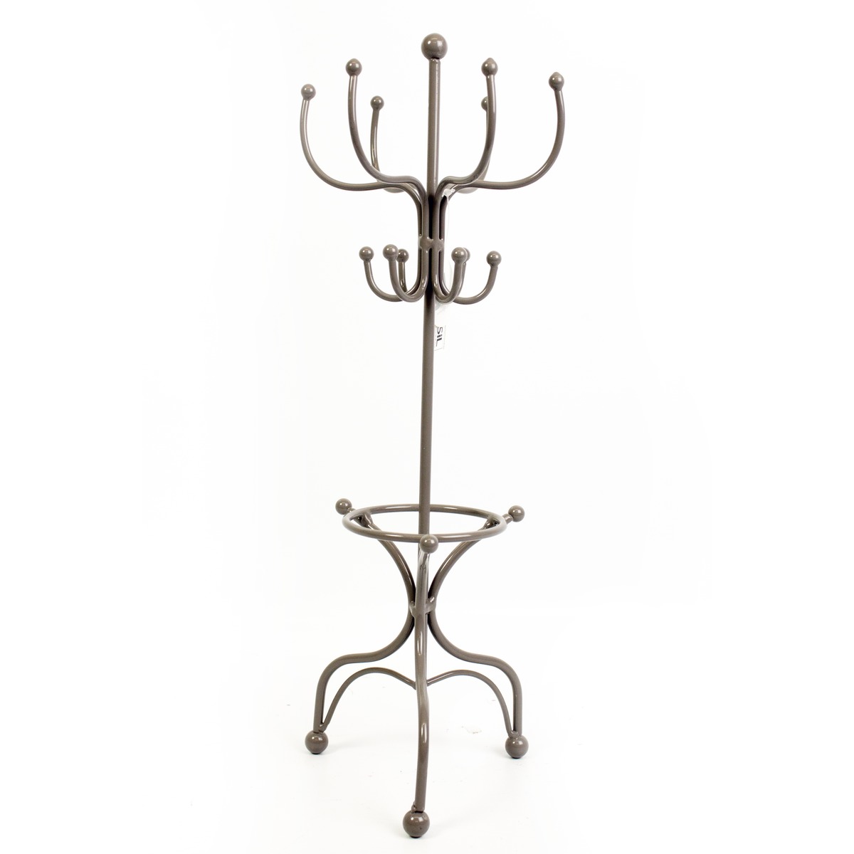 porte bijoux en forme de portemanteau hauteur 41 cm marron taupe boites de decoration la foir fouille