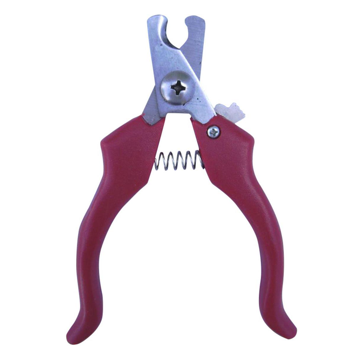 Coupe ongles - Métal - 13,5 x 4,5 cm - Rouge et noir Coupe ongles - Métal - 13,5 x 4,5 cm - Rouge et noir