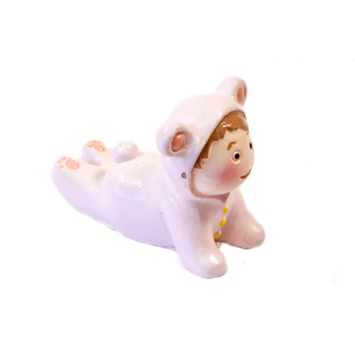Lot de 2 bébés fille fantaisie - Résine - 4,2 x 3,6 x 3,2 cm - Rose Lot de 2 bébés fille fantaisie - Résine - 4,2 x 3,6 x 3,2 cm - Rose