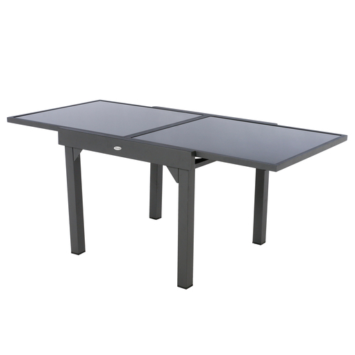 Table Piazza Extensible 90 180 X 90 X H 75 Cm Mobilier De
