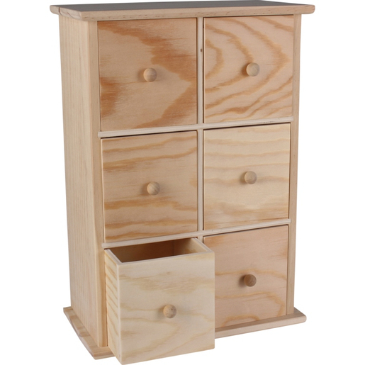 Commode De 6 Tiroirs Loisirs Creatifs La Foir Fouille
