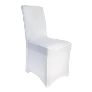 Housse de chaise extensible - Blanc