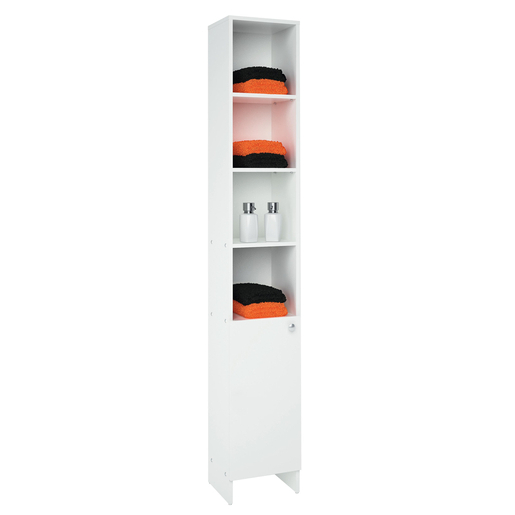 Meuble Pour Salle De Bain Colonne 1 Porte 30 X 24 5 X H 186 2 Cm