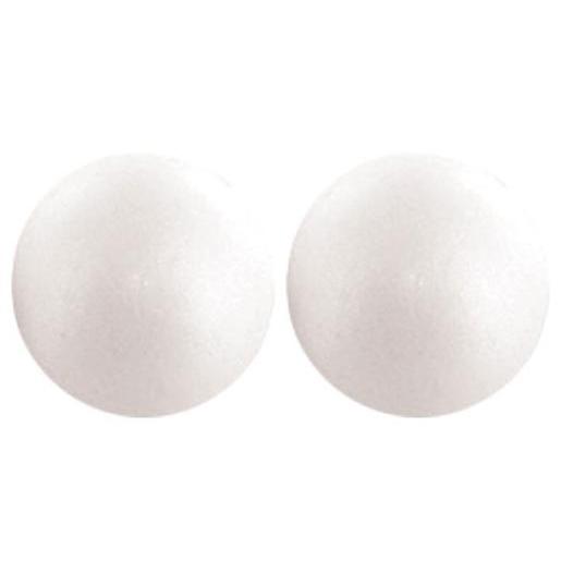 Boule Styropore Polystyrene Blanc Loisirs Creatifs La Foir