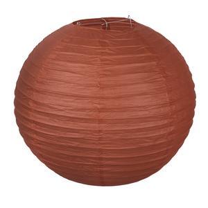 Suspension boule japonaise - ø 40 cm - Différents coloris - Rouge
