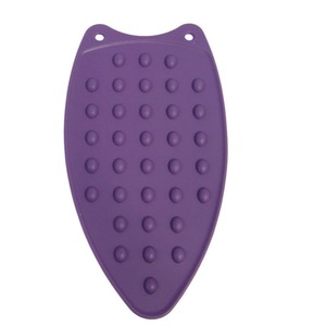 Semelle pour fer à repasser en silicone - 14 x 25 cm - Violet