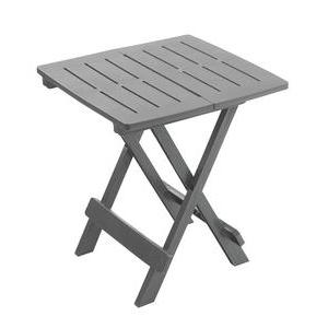 Table d'appoint Adiko - 44 x 44 x H 50 cm - Gris