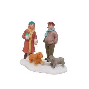 FIGURINE PROMENADE DU CHIEN