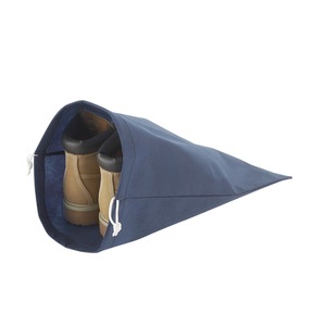 Lot de 3 sacs à chaussures en tissu non tissé - 30 x 40 cm - Bleu