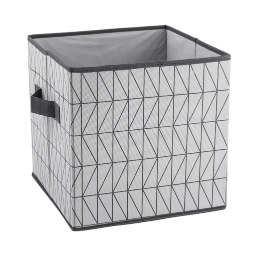 Cube De Rangement Blanc Bleu Gris Style Scandinave La Foir Fouille