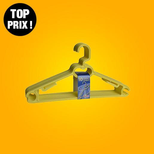 Lot De 10 Cintres En Plastique Differents Coloris Cintres La