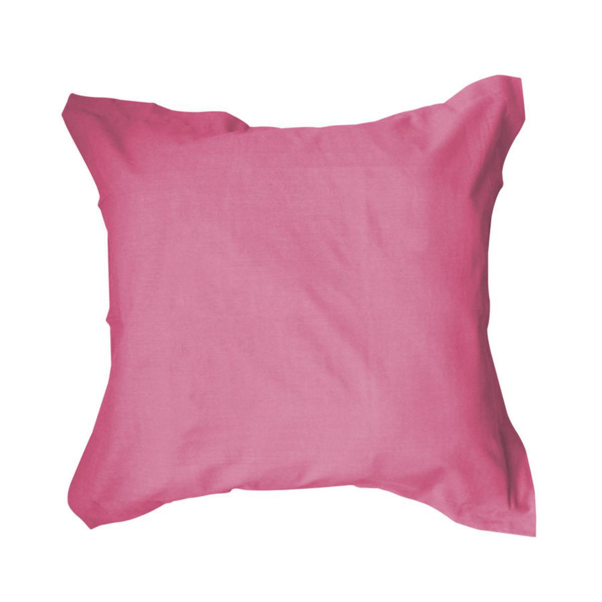 Taie d'oreiller 100% coton - 75 x 75 cm - Rose lily Taie d'oreiller 100% coton - 75 x 75 cm - Rose lily