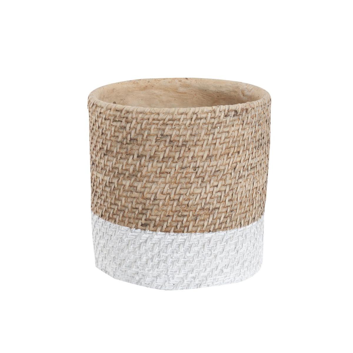 Cache Pot En Ciment O 23 X H 23 5 Cm Differents Modeles Cache Pot Interieur La Foir Fouille