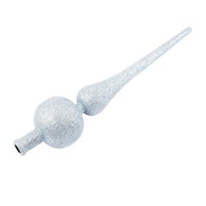 Cimier - Plastique - 6 x H 28 cm - Argenté