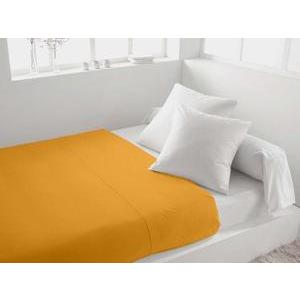 Drap plat - 240 x 290 cm - Jaune