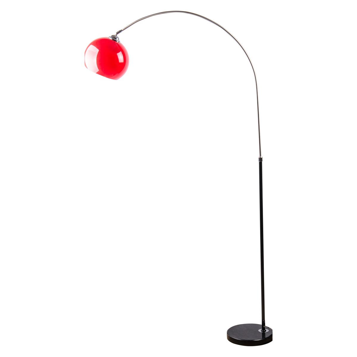 Lampadaire - H 190 cm - rouge