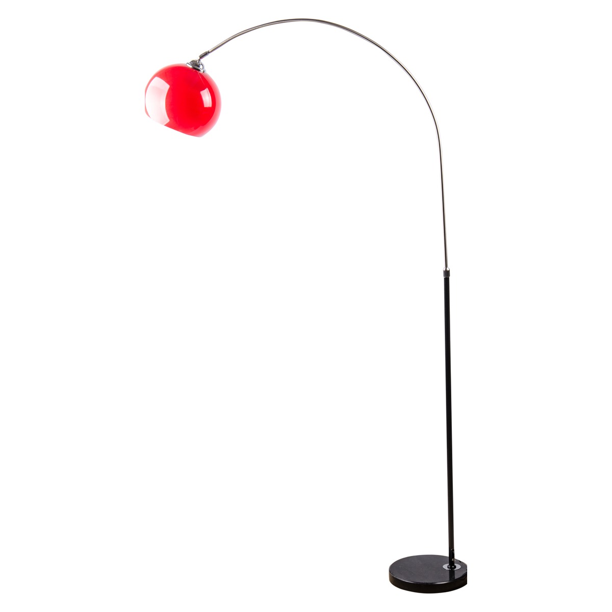 Lampadaire - H 190 cm - rouge