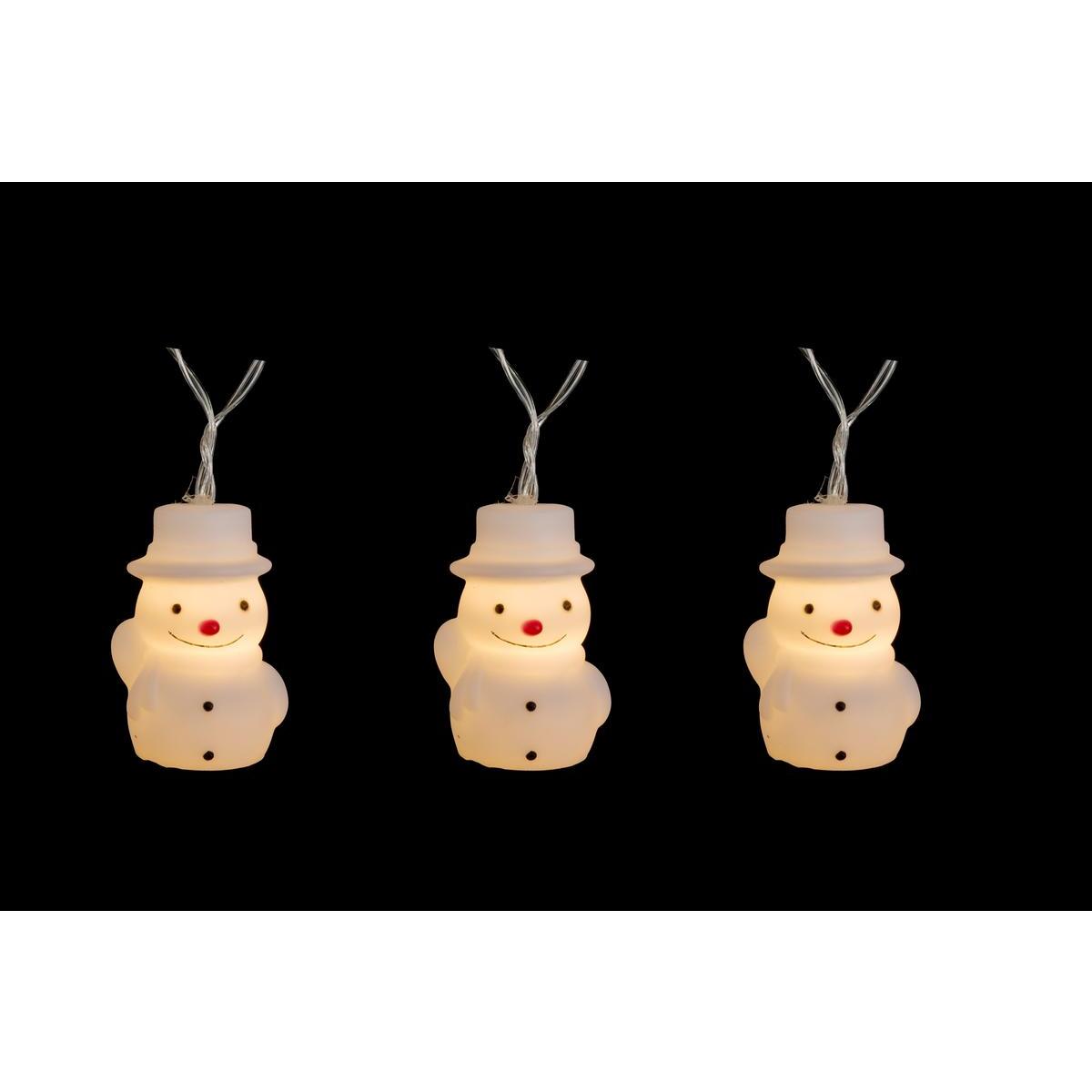 Guirlande lumineuse LED à piles, 12 x 20 micro LED, fil de cuivre,  fonctionne sur piles, 2 m, petites guirlandes lumineuses, étanche, pour  fête, mariage, Noël, éclairage décoratif (blanc chaud) : 