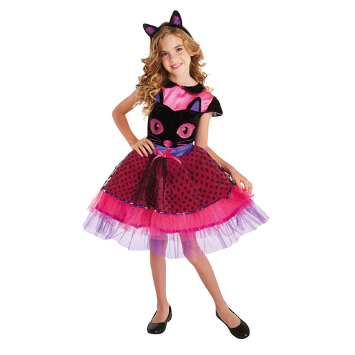 Deguisement De Chat Pour Fille 4 A 12 Ans Deguisement Halloween Pour Fille La Foir Fouille