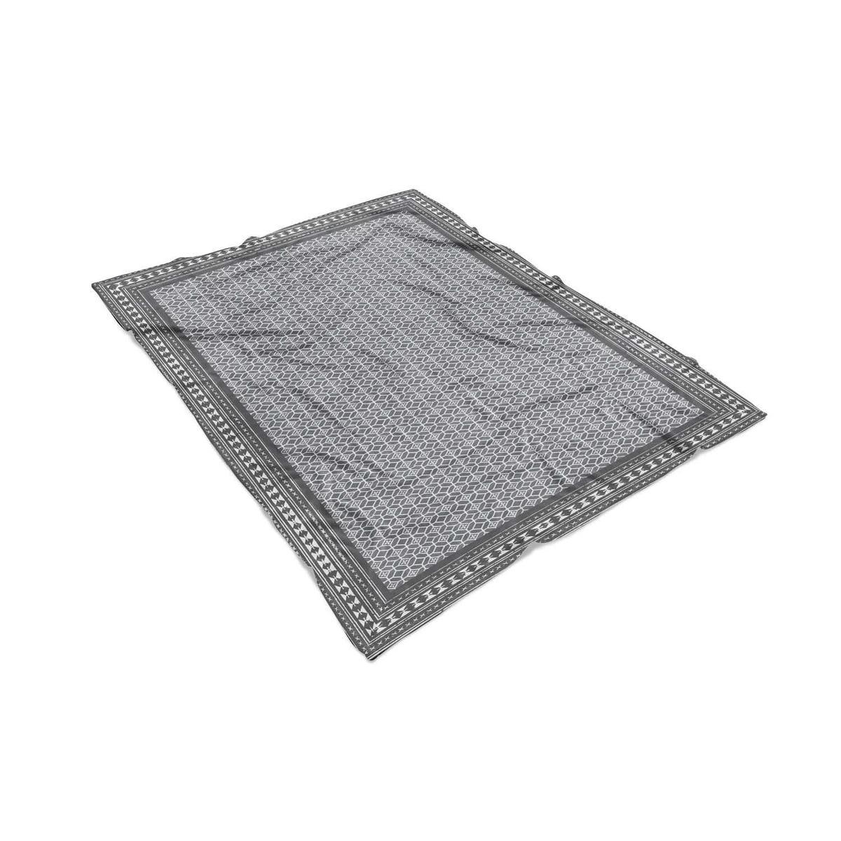 Plaid fouta Lima - 100 x 200 cm - Gris