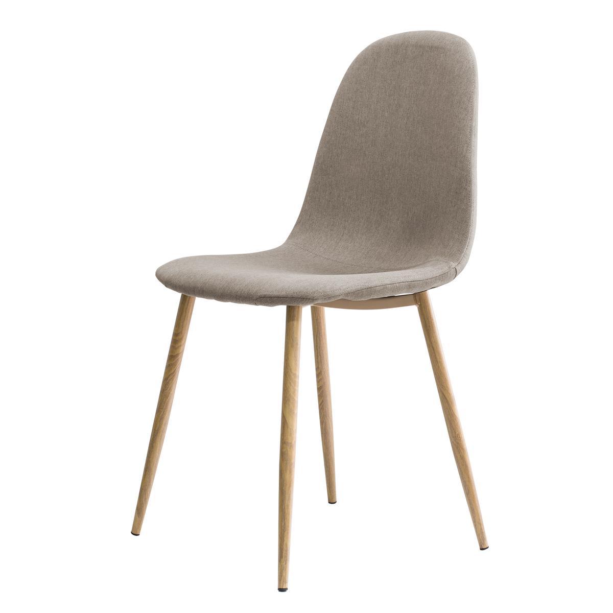 Chaise Alice - 55 x 39 x H 86 cm - Beige Chaise Alice - 55 x 39 x H 86 cm - Beige
