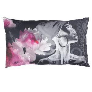 Coussin non-déhoussable Mère Afrique - 30 x 50 cm