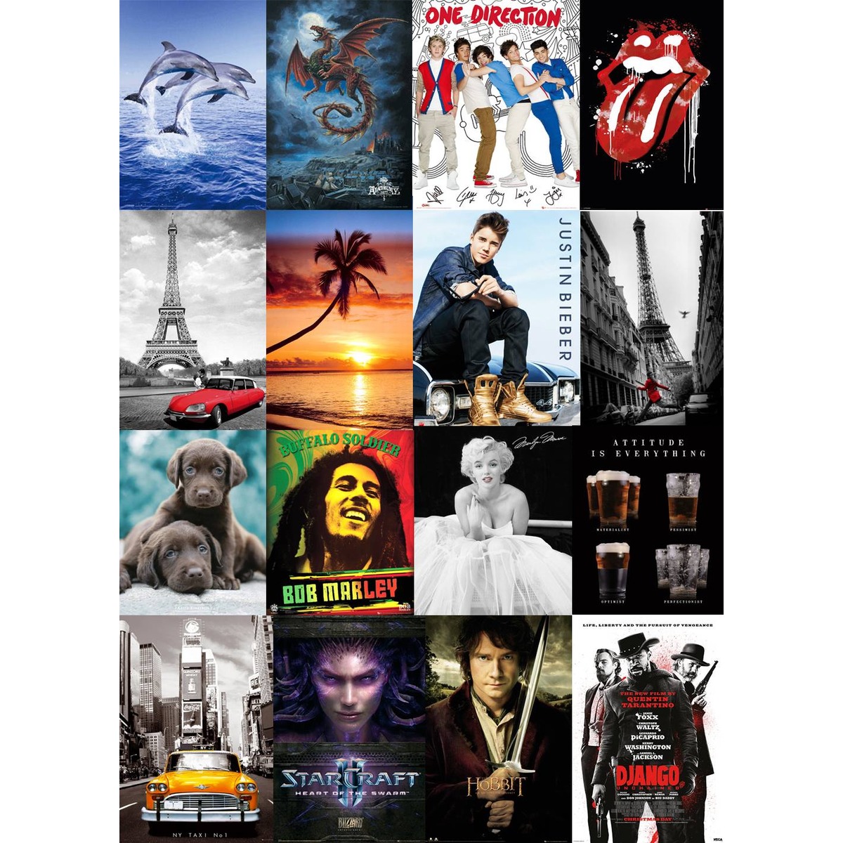 Poster de porte facile à fixer - 53 x 158 cm Poster de porte facile à fixer - 53 x 158 cm
