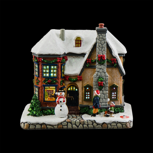 Maison Deco Traditionnelle Led Villages De Noel La Foir Fouille