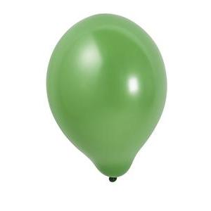 Lot de 10 ballons - Latex - 25 cm - Vert