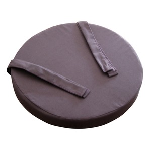 Galette de chaise ronde - Diamètre 38 x 3 cm - Différents coloris