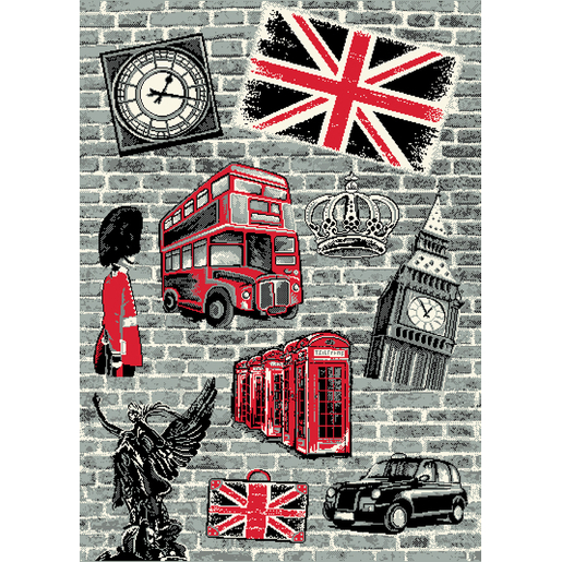 Tapis Londres Enredada