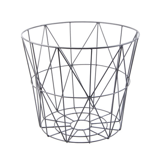 Panier Gris Paniers Et Boites De Rangement La Foir Fouille