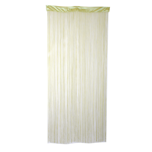 Rideau Fils Polyester Vert Paire De Vitrage Voilage Pour