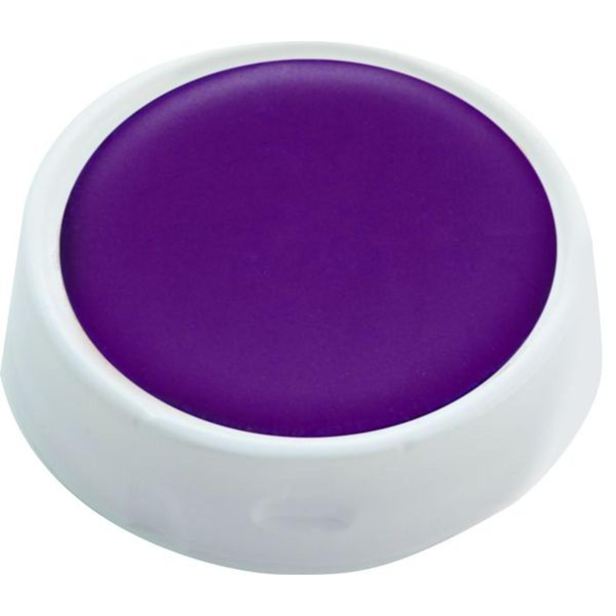 Palette ronde en fard gras - 6,5 x 6,5 cm - Violet