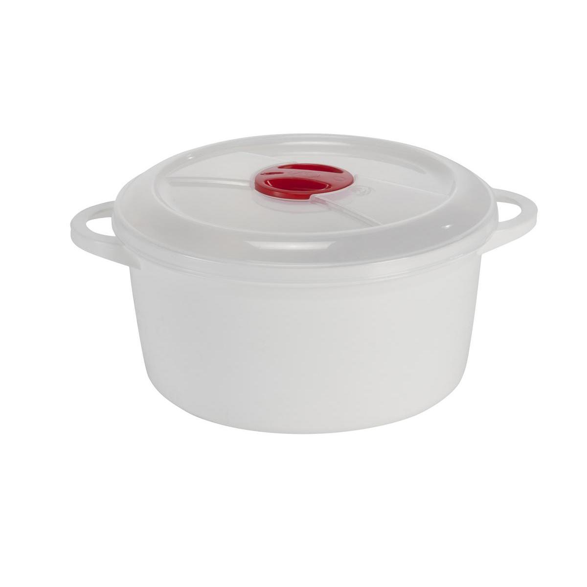 Cocotte 3 L - 22.3 x 22.3 x H 12 - Blanc